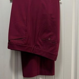 Maroon color women dress pants